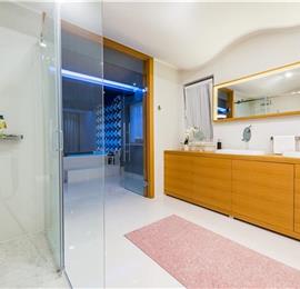 Luxury 5 Bedroom Villa with Heated Pool, Jacuzzi, Steam Room and Sea Views in Lozica near Dubrovnik, Sleeps 10